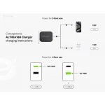 Conceptronic Φορτιστής με Θύρα USB-A και Θύρα USB-C 33W Power Delivery / Quick Charge 2.0 Μαύρος (ALTHEA16B) ALTHEA16B - Image 4