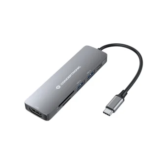Conceptronic USB-C Docking Station με HDMI 4K PD Γκρι (DONN11G) DONN11G