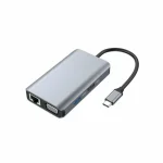 Conceptronic USB-C Docking Station με HDMI 4K PD Ethernet και σύνδεση 2 Οθονών Γκρι (DONN21G) DONN21G - Image 4