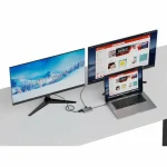 Conceptronic USB-C Docking Station με HDMI 4K PD Ethernet και σύνδεση 2 Οθονών Γκρι (DONN21G) DONN21G - Image 6