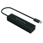 Conceptronic USB 3.0 Hub 4 Θυρών με σύνδεση USB-C (HUBBIES07B) HUBBIES07B