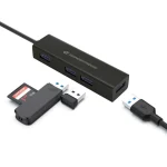 Conceptronic USB 3.0 Hub 4 Θυρών με σύνδεση USB-C (HUBBIES07B) HUBBIES07B - Image 3