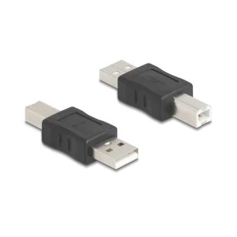 DeLock Μετατροπέας USB-B male σε USB-A female 1τμχ (67198) 67198
