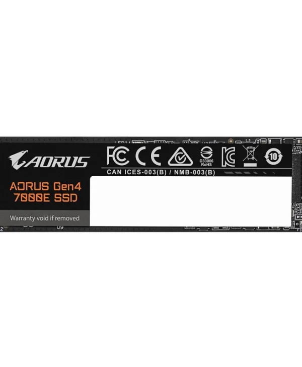 Gigabyte Aorus NVMe Gen4 SSD 1TB M.2 PCI Express 3.0 AG470E1TB AG470E1TB