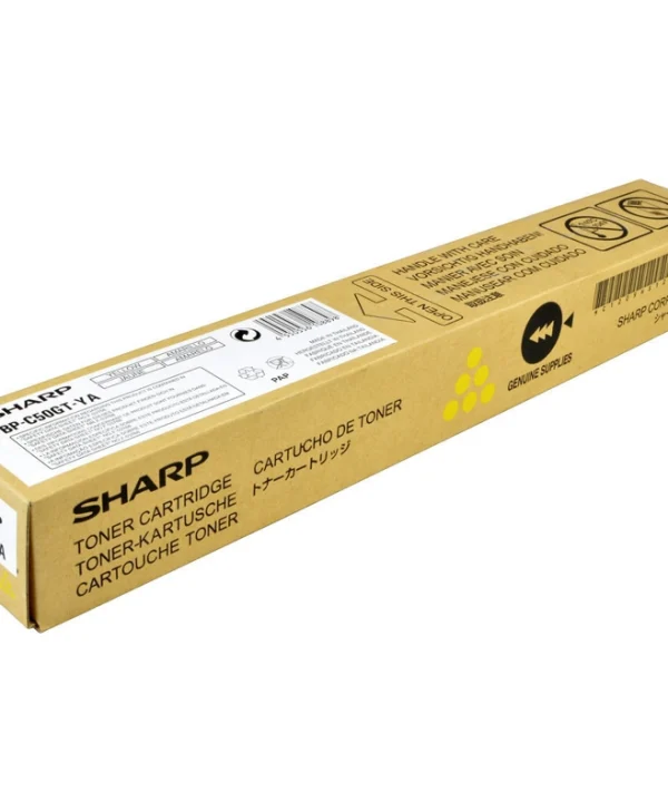 Sharp BPC50GTYA Γνήσιο Toner Laser Εκτυπωτή Κίτρινο/Μαύρο BPC50GTYA BPC50GTYA