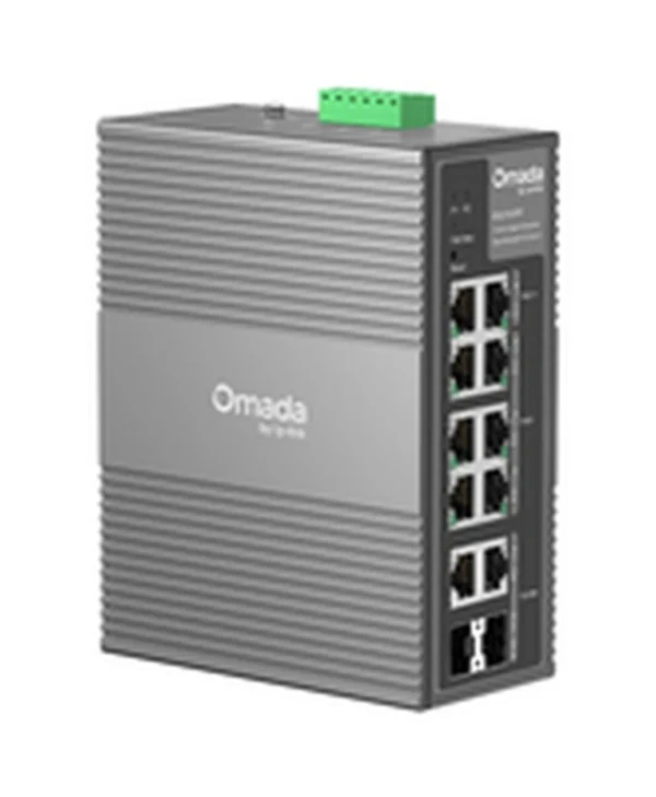 TP-LINK IES210GPP Managed L2 PoE++ Switch με 8 Θύρες Gigabit (1Gbps) Ethernet και 2 SFP Θύρες IES210GPP