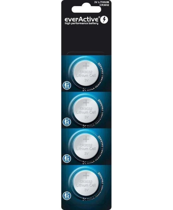 everActive Μπαταρία Λιθίου Ρολογιών CR3032