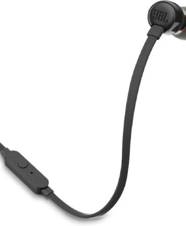 JBL T110e In-ear Handsfree Ακουστικά με Βύσμα 3.5mm Μαύρο