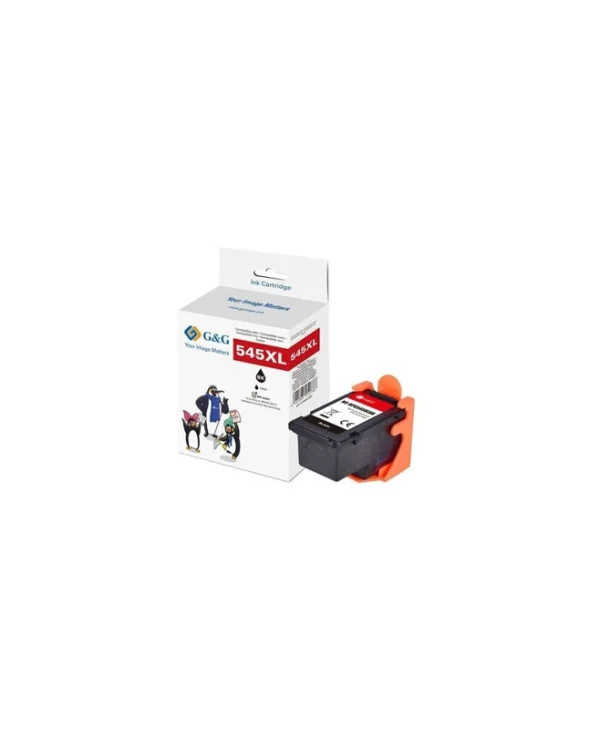 G&G Συμβατό Μελάνι Εκτυπωτή InkJet Canon PG-545XL / 8286B001 400 Σελίδων 15ml Μαύρο 1τμχ