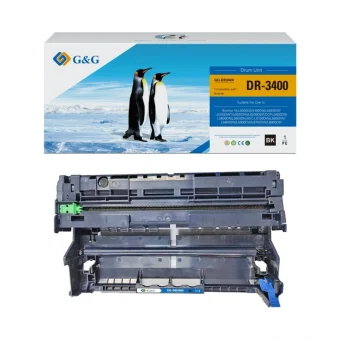 G&g Premium Drum Unit 30k Brother Dr 3400 Black Dr-3400 Dr3400