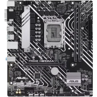Asus PRIME H610M-A Motherboard ATX με AMD AM5 Socket 90MB1MJ0-M0EAY0 90MB1MJ0-M0EAY0