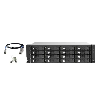 QNap TL-R1620SEP-RP Θήκη για 16 Σκληρούς Δίσκους 2.5" / 3.5" SATA III TL-R1620SEP-RP