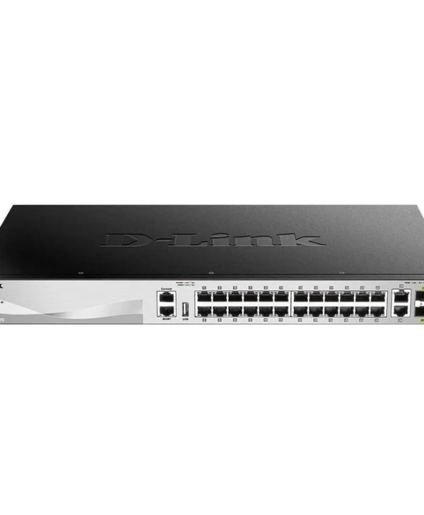 D-Link DGS-3130-30TS/E Managed L3 Switch με 24 Θύρες Gigabit (1Gbps) Ethernet και 4 SFP Θύρες