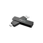 PNY Duo Link V3 2.0TB USB 2.0 Stick Ασημί - Image 2