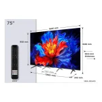 TCL Smart Τηλεόραση 75" 4K UHD QLED P8K HDR (2025) 75P8K 75P8K - Image 3