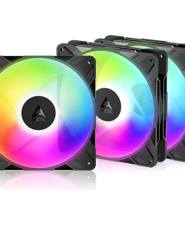 Arctic P14 Pro Reverse Case Fan 140mm με ARGB Φωτισμό και Σύνδεση 3-Pin / 4-Pin PWM 3τμχ