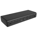 Icy Box USB-C Docking Station με HDMI/DisplayPort 4K PD Ethernet Μαύρο (IB-DK7401-CU31) IB-DK7401-CU31