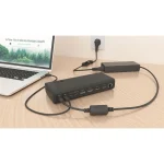Icy Box USB-C Docking Station με HDMI/DisplayPort 4K PD Ethernet Μαύρο (IB-DK7401-CU31) IB-DK7401-CU31 - Image 8