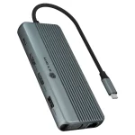 Icy Box USB-C Docking Station με HDMI 4K PD Ethernet Γκρι (IB-DK4062-CPD) IB-DK4062-CPD
