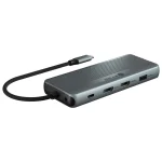 Icy Box USB-C Docking Station με HDMI 4K PD Ethernet Γκρι (IB-DK4062-CPD) IB-DK4062-CPD - Image 4