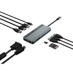 Icy Box USB-C Docking Station με HDMI 4K PD Ethernet Γκρι (IB-DK4062-CPD) IB-DK4062-CPD - Image 11