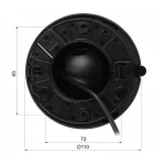 Dahua IPC-HDW1439V-A-IL-0280B-BLACK IP Κάμερα Παρακολούθησης Wi-Fi Full HD+ 4MP Αδιάβροχη με Μικρόφωνο και Φακό 3.6mm IPC-HDW1439V-A-IL-0280B-BLACK - Image 3
