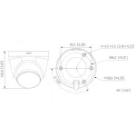Dahua IPC-HDW1439V-A-IL-0280B-BLACK IP Κάμερα Παρακολούθησης Wi-Fi Full HD+ 4MP Αδιάβροχη με Μικρόφωνο και Φακό 3.6mm IPC-HDW1439V-A-IL-0280B-BLACK - Image 5