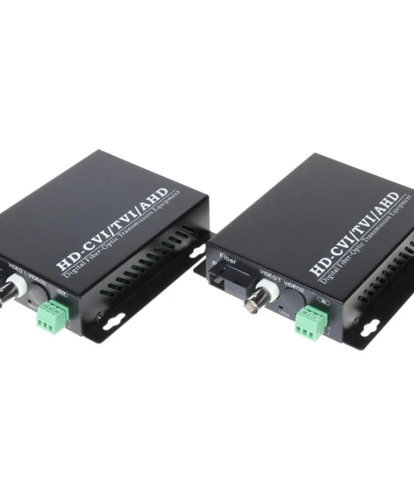 Fiber Optic Converter Ovh-1d/sc 1x Video + Rs-485 Txrx Video Converter Set