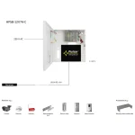 Pulsar Τροφοδοτικό Συστημάτων CCTV Λευκό HPSB-12V7A-C HPSB-12V7A-C - Image 3