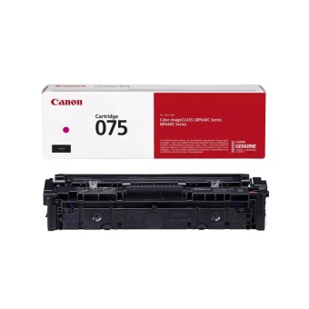 Canon 075 Γνήσιο Toner Laser Εκτυπωτή Ματζέντα 1300 Σελίδων 6363C002 6363C002