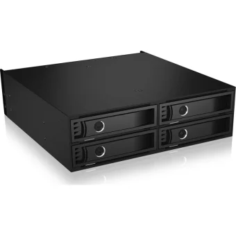 Icy Box Backplane For 5.25-Inch Bay Μαύρο IB-2242U2K IB-2242U2K