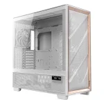 Antec Flux Pro Gaming Full Tower Κουτί Υπολογιστή με Πλαϊνό Παράθυρο Λευκό