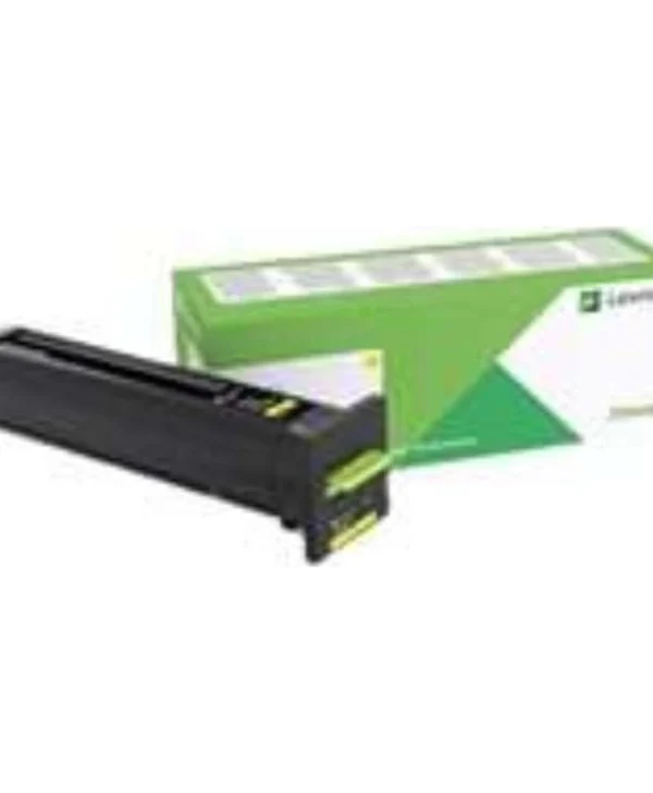 Lexmark 72K2XYE Γνήσιο Toner Laser Εκτυπωτή Κίτρινο 22000 Σελίδων 72K2XYE Lexmark 72K2XYE