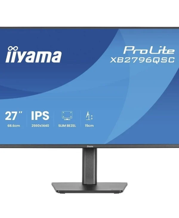 Iiyama XB2796QSC-B1 IPS Monitor 27" QHD 2560x1440 με Χρόνο Απόκρισης 4ms GTG XB2796QSC-B1