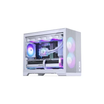 Phanteks XT M3 Gaming Mini Tower Κουτί Υπολογιστή με Πλαϊνό Παράθυρο και RGB Φωτισμό Λευκό