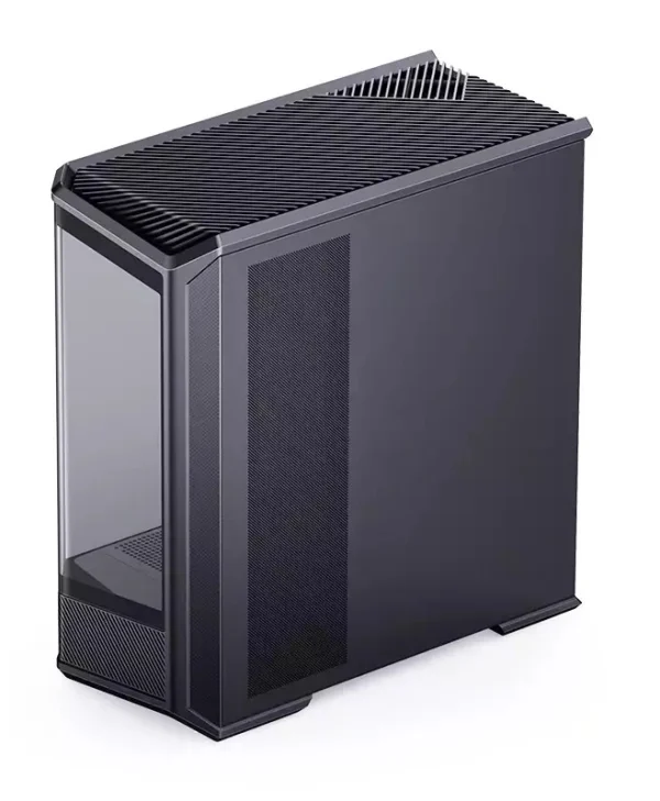 Jonsbo D400 Midi Tower Κουτί Υπολογιστή με Πλαϊνό Παράθυρο Μαύρο