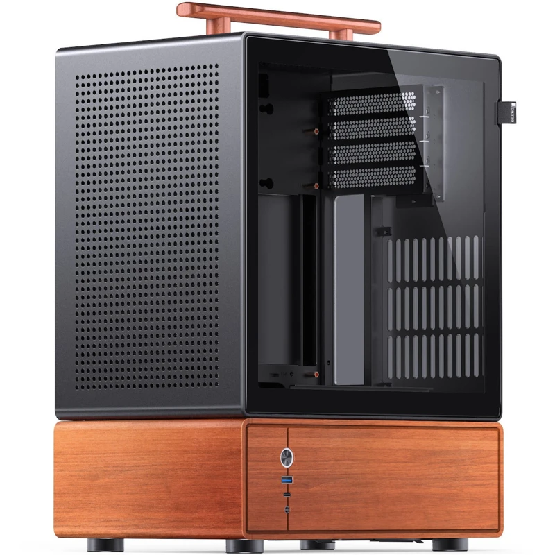1 Jonsbo T7 Mini Tower Κουτί Υπολογιστή Μαύρο - Image 1