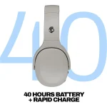 Skullcandy Crusher 540 Active Ασύρματα Bluetooth Over Ear Ακουστικά Concrete - Image 3