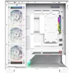 Modecom Volcano Stellar Plus ARGB Midi Tower Κουτί Υπολογιστή με Πλαϊνό Παράθυρο Λευκό - Image 4