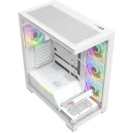 Modecom Volcano Stellar Plus ARGB Midi Tower Κουτί Υπολογιστή με Πλαϊνό Παράθυρο Λευκό - Image 6
