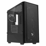 Savio Noctis Flow X1 Gaming Midi Tower Κουτί Υπολογιστή με Πλαϊνό Παράθυρο Μαύρο Noctis Flow