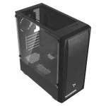 Savio Noctis Flow X1 Gaming Midi Tower Κουτί Υπολογιστή με Πλαϊνό Παράθυρο Μαύρο Noctis Flow - Image 3