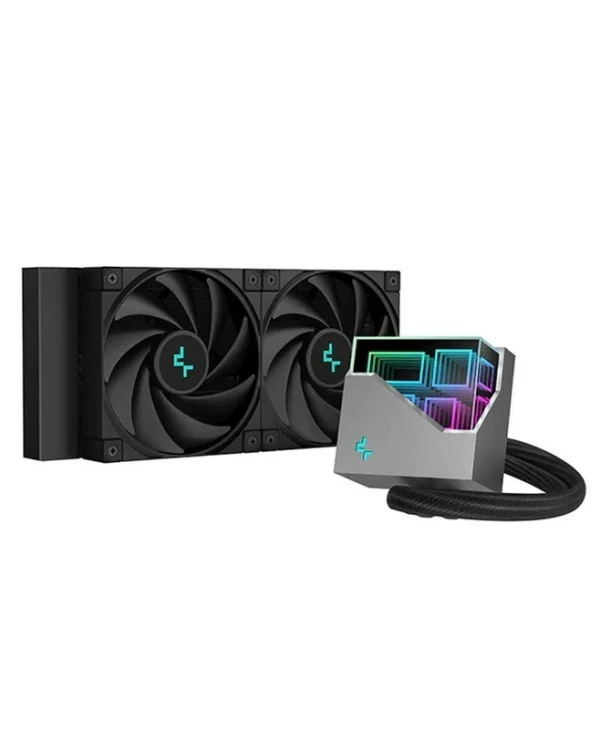 Deepcool LT520 Υδρόψυξη Επεξεργαστή Διπλού Ανεμιστήρα 120mm για Socket AM4/AM5/1700/1200/115x με ARGB Φωτισμό