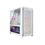 Adata Frame 4000D Gaming Midi Tower Κουτί Υπολογιστή με Πλαϊνό Παράθυρο Λευκό
