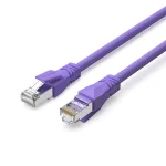 Vention S/FTP Cat.6a Καλώδιο Δικτύου Ethernet 0.2m Μωβ 1τμχ