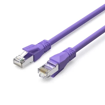 Vention S/FTP Cat.6a Καλώδιο Δικτύου Ethernet 0.2m Μωβ 1τμχ