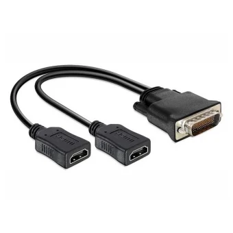 DeLock Μετατροπέας DMS-59 male σε HDMI 2x female 1τμχ 65280 65280