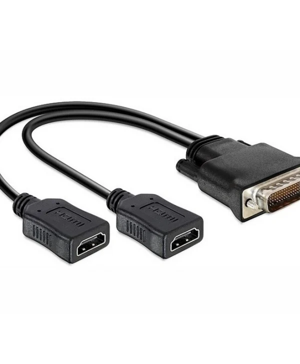 DeLock Μετατροπέας DMS-59 male σε HDMI 2x female 1τμχ 65280 65280