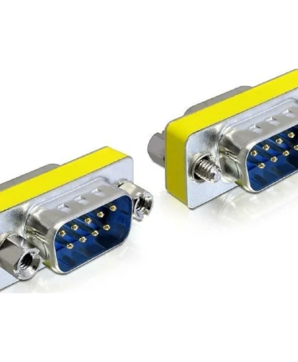 DeLock Μετατροπέας Serial male σε Serial male Ασημί 1τμχ 65009 65009