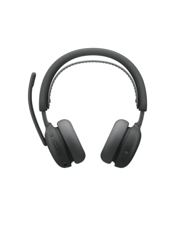 Logitech Zone Wireless 2 ES Teams Version On Ear Multimedia Ακουστικά με μικρόφωνο και σύνδεση Bluetooth σε Γκρι χρώμα